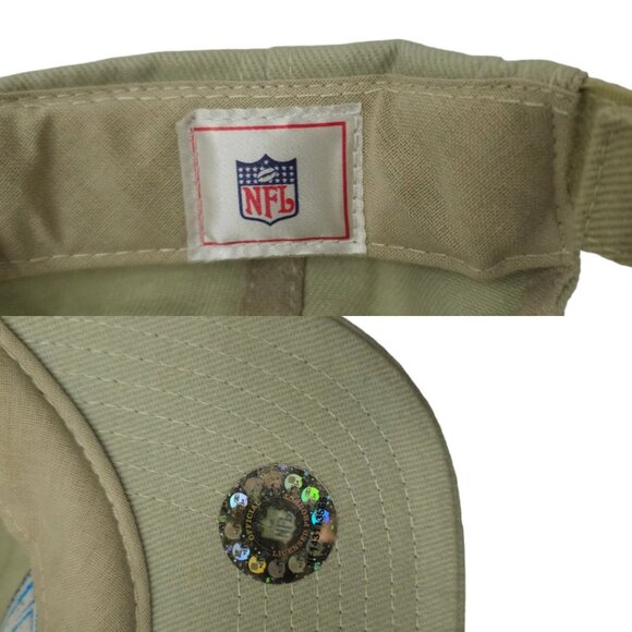 Carolina Panthers NFL Football Adjustable Cap Strapback Baseball Hat Hologram - Picture 8 of 13